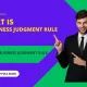 Business Judgment Rule